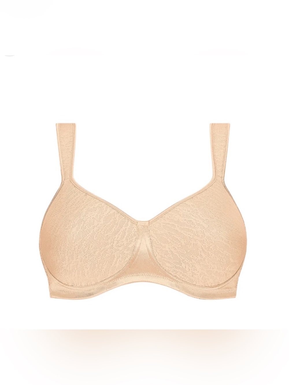 Amoena Lissa SBP 45075 Wire-Free Padded Bra Blush Pink 42A NWOT Mastectomy